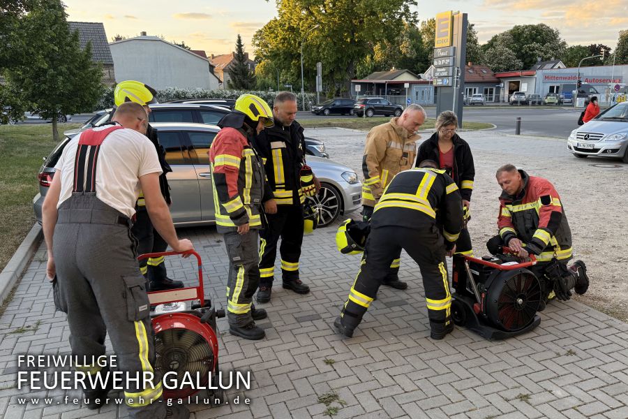 Ausbildung mit der Feuerwehr Mittenwalde